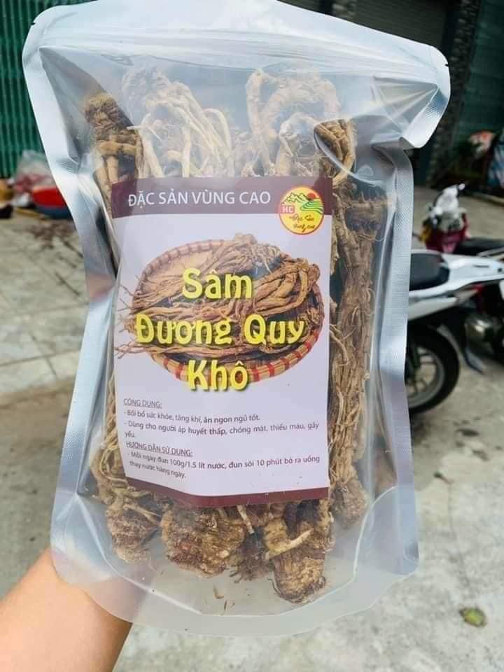 Sâm đương quy khô Việt Nam