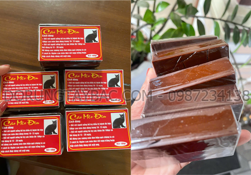 Cao Mèo Đen Tự Nhiên Nguyên Chất Cao Mèo Đen Tự Nhiên Nguyên Chất